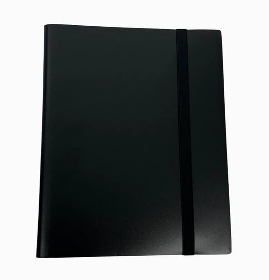 9 Pocket Card Binder 360ct Black