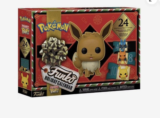 Pokemon Funko Pop! SEALED V2 Holiday Advent Calendar Mini Pocket