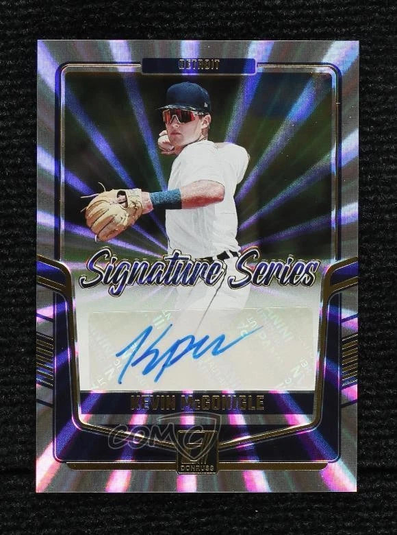 2024 Panini Donruss Signature Series Laser Kevin McGonigle #SS-KM Auto 3r1