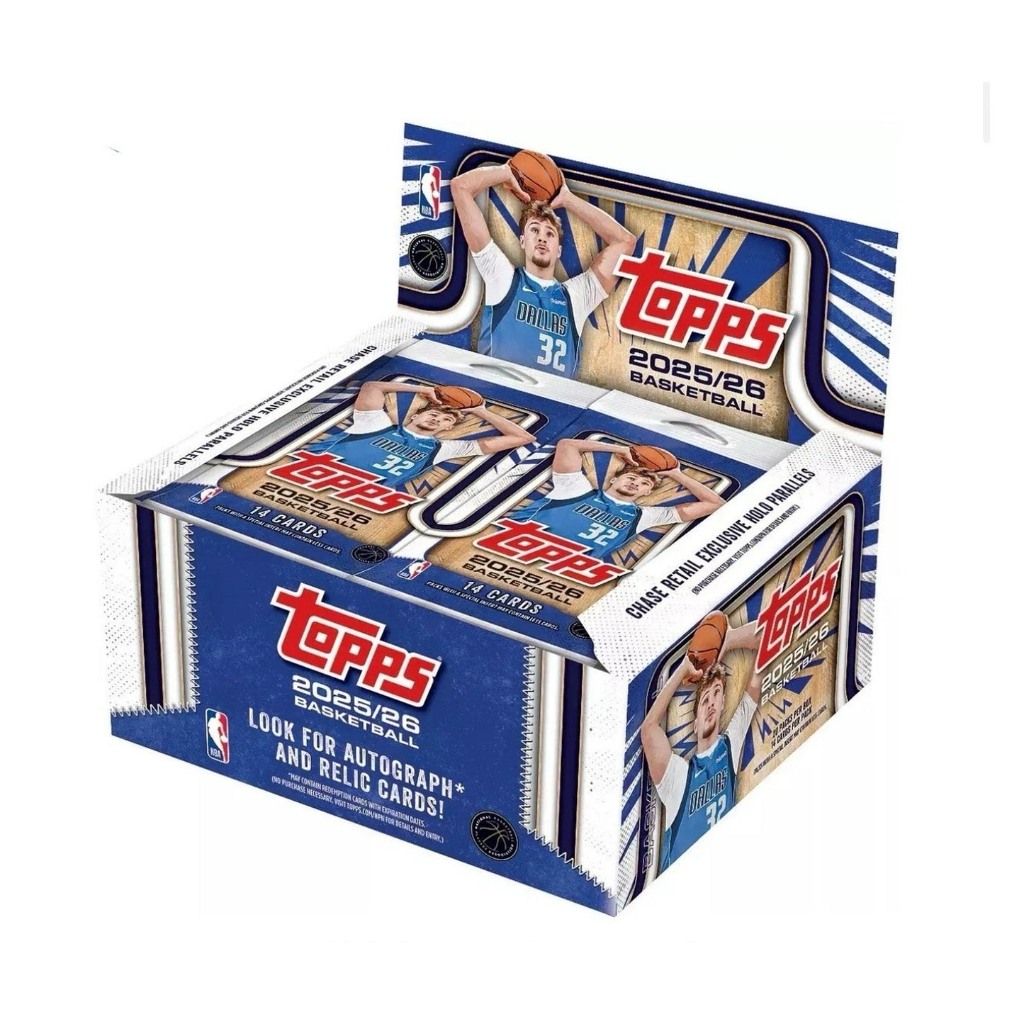2025/26 TOPPS BOX NBA Basketball Retail
