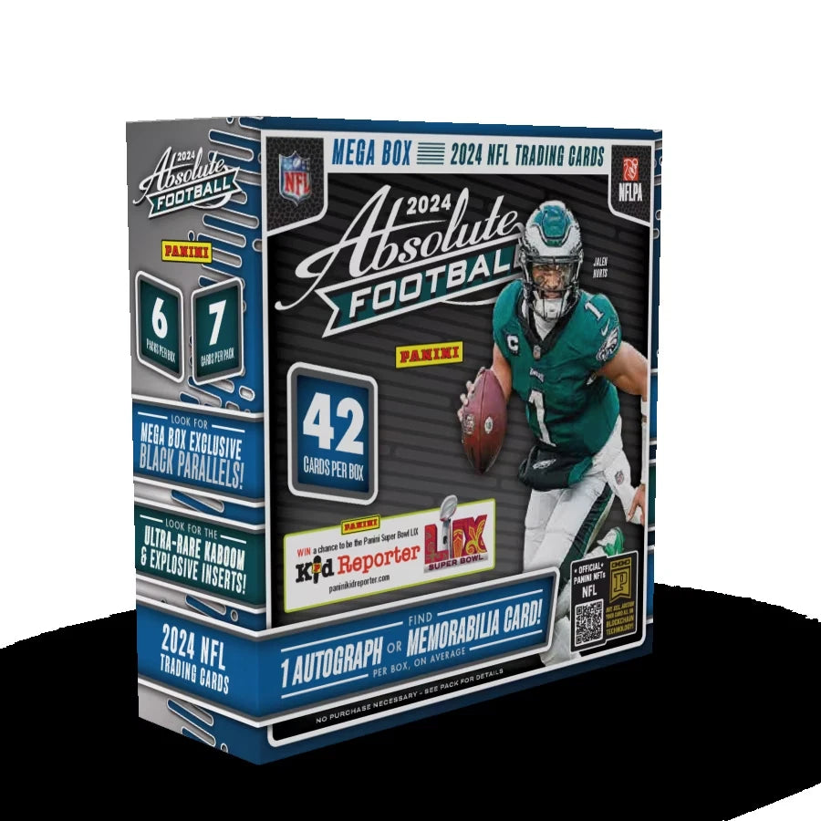 2024 Panini Absolute Football NFL Trading Cards Mega Box