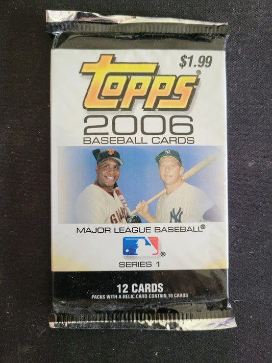 2006 Topps Baseball Series 1 Hobby Pack