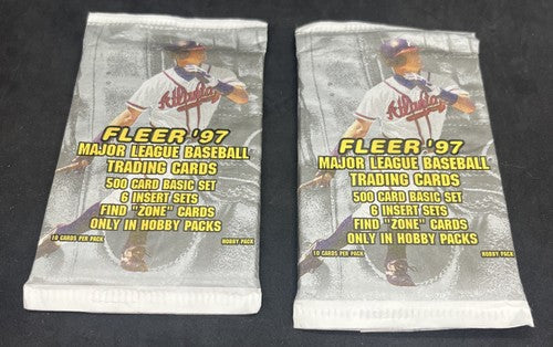 1997 Fleer Baseball Packs Retail Packs