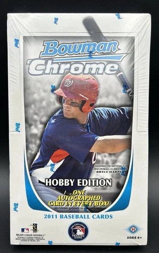 2011 Bowman Chrome Hobby Box Baseball