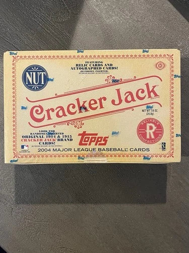 2004 Topps Cracker Jack Baseball Sealed Hobby Box - 20 Packs