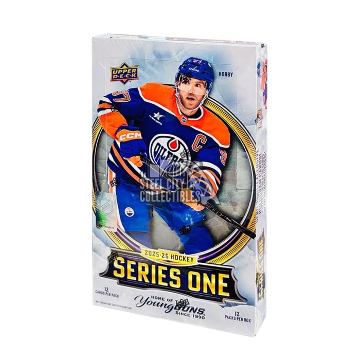 2025-26 Upper Deck Series 1 Hockey Hobby Box Pack