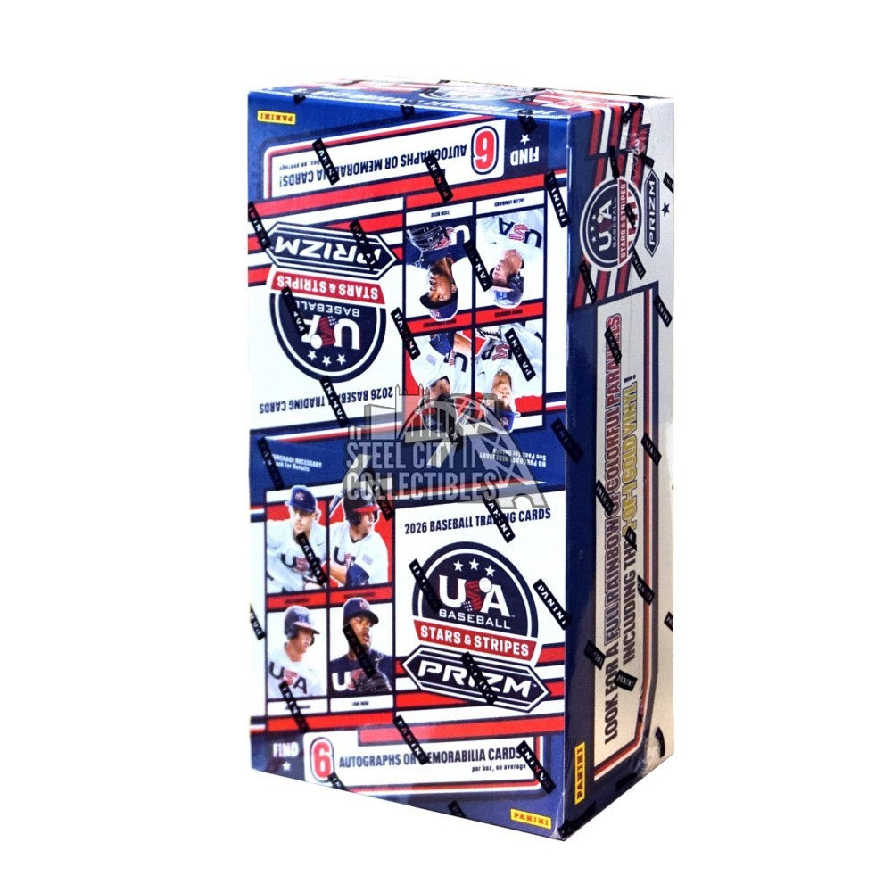 2026 Panini USA Stars & Stripes Prizm Baseball Hobby Box